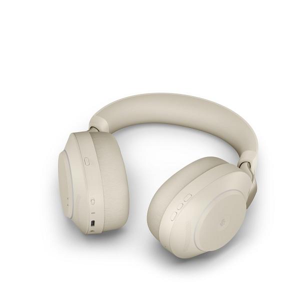 Jabra Evolve2 85, MS Teams, Link 380a, Beige - Over-Ear Headset 4